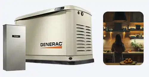 Generador Generac 18 kW a Gas – Bifásico (2 F)