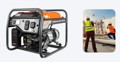 generador portátil 3500w marca evans evans a gas lp