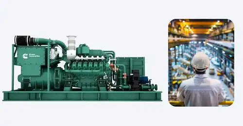 Grupo electrógeno de 104 kW (Standby) 93.6 kW (Prime)