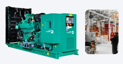 Grupo electrógeno de 55 kW (Standby) 50 kW (Prime)